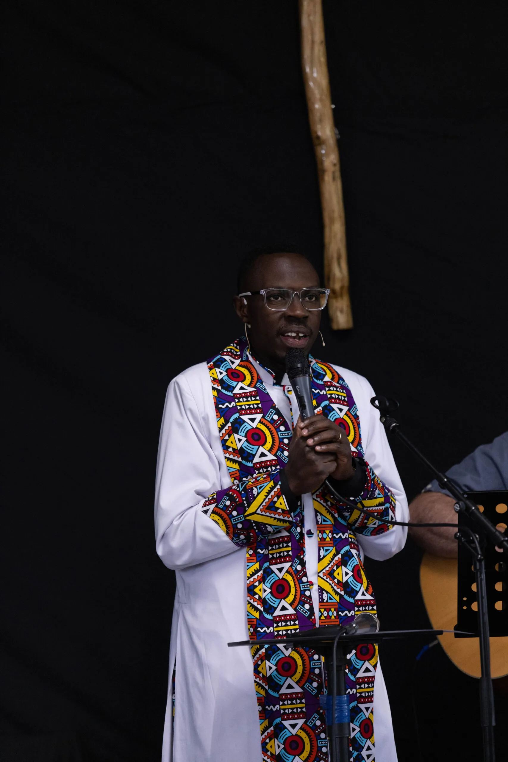 Martin “Mato” Kariuki preaching at Halswell Community Church